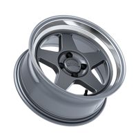 KNP 15" - Gloss Gunmetal Machined Lip