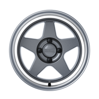 KNP 15" - Gloss Gunmetal Machined Lip