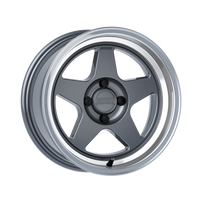 KNP 15" - Gloss Gunmetal Machined Lip