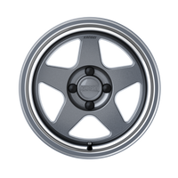 KNP 15" - Gloss Gunmetal Machined Lip