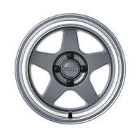 KNP 15" - Gloss Gunmetal Machined Lip
