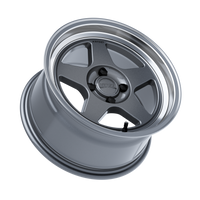 KNP 15" - Gloss Gunmetal Machined Lip