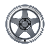 KNP 15" - Gloss Gunmetal Machined Lip