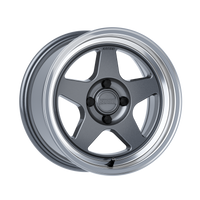 KNP 15" - Gloss Gunmetal Machined Lip
