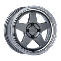 KNP 15" - Gloss Gunmetal Machined Lip