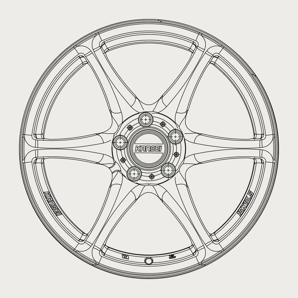 TANDEM - Gloss Gunmetal line art