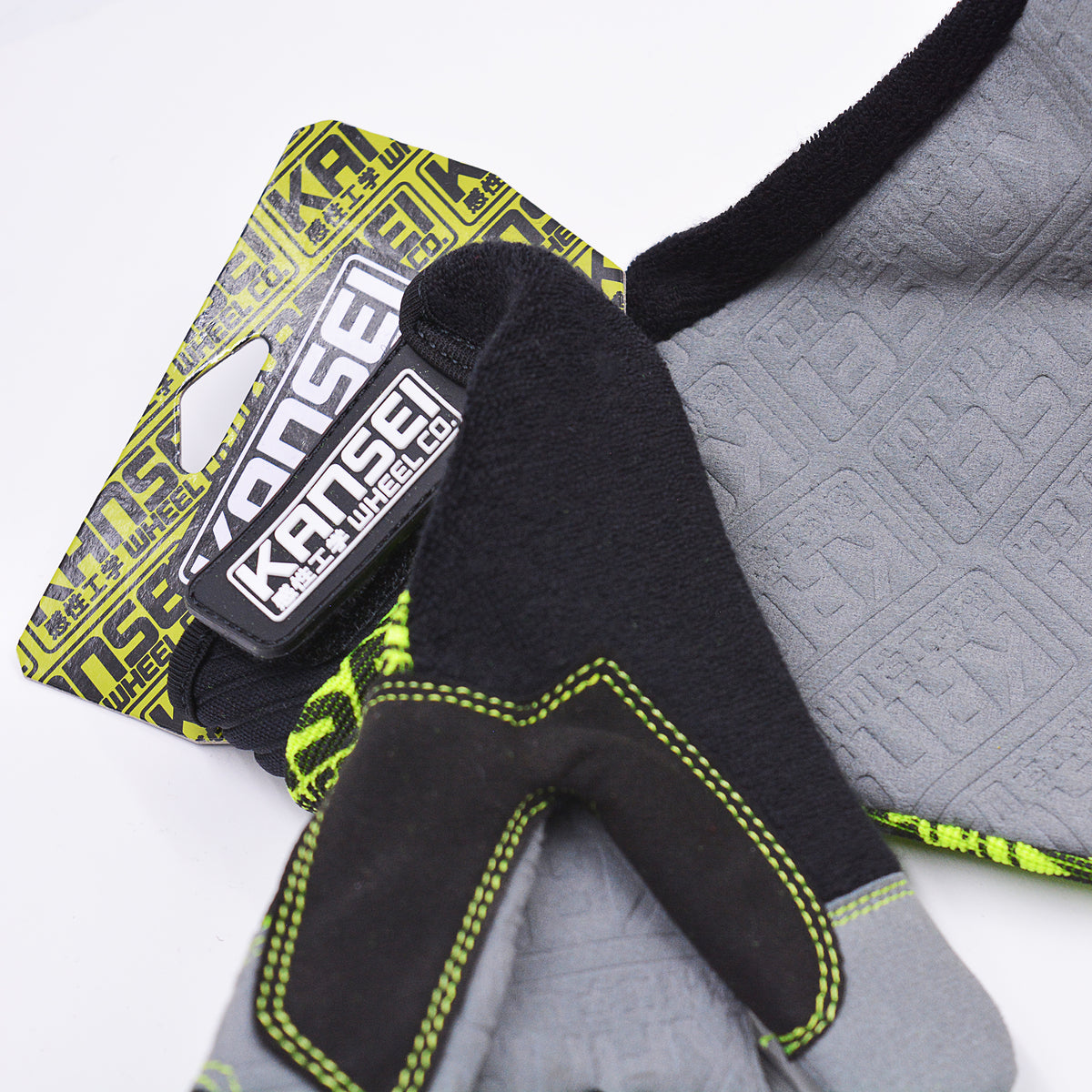 Kansei Touch Screen Mechanic Gloves (Green)