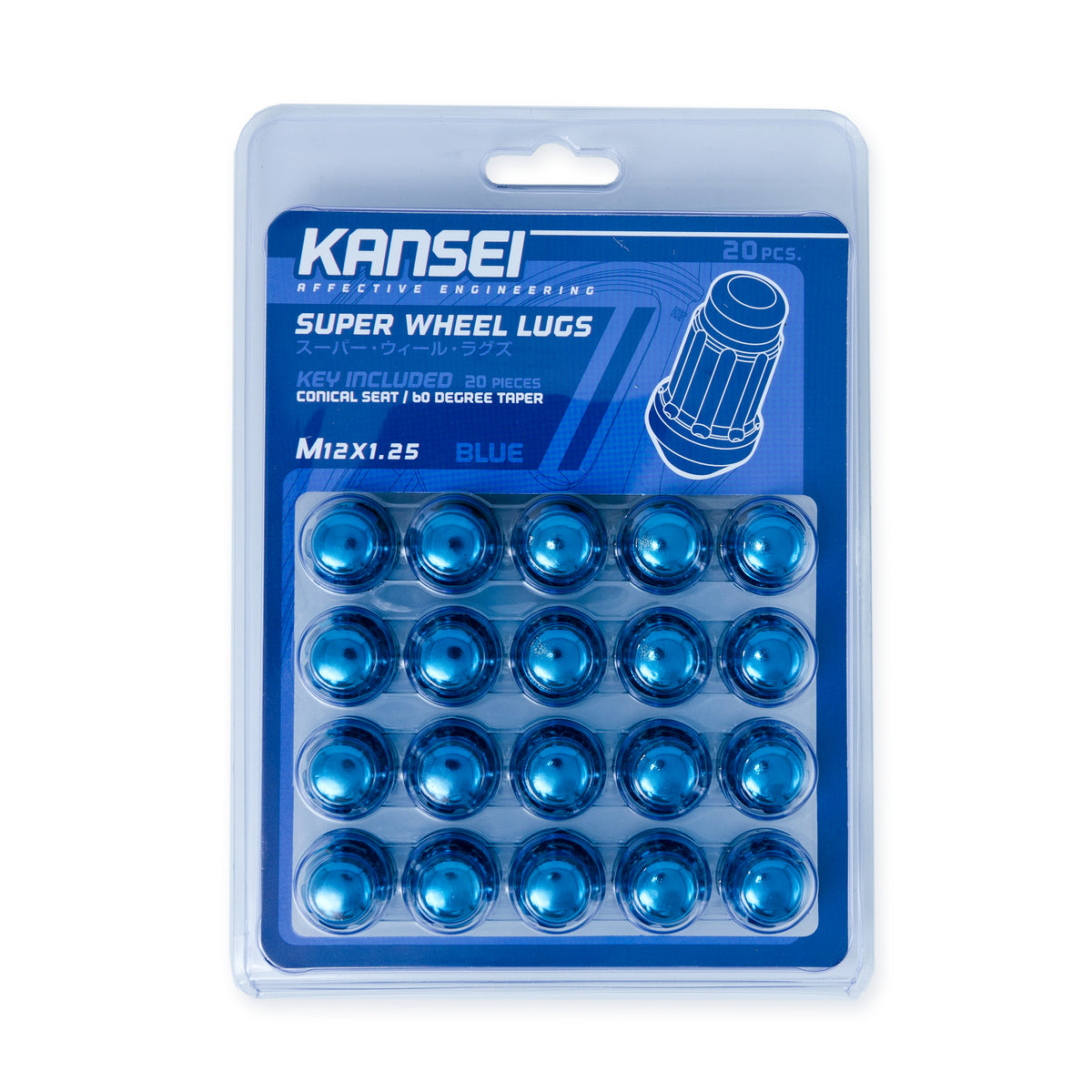 Kansei Spline Acorn Lug Nuts