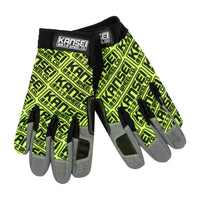 Kansei Touch Screen Mechanic Gloves (Green)