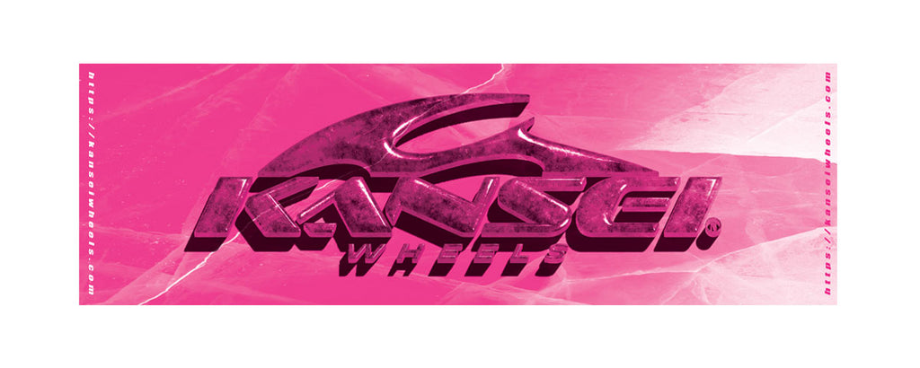 Kansei Sticker KANSEI NOBORI PINK STICKER – Kansei Wheels