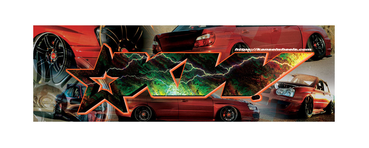 Kansei Sticker KANSEI NOBORI WRX STICKER – Kansei Wheels