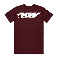 Kansei Star Tee Burgandy