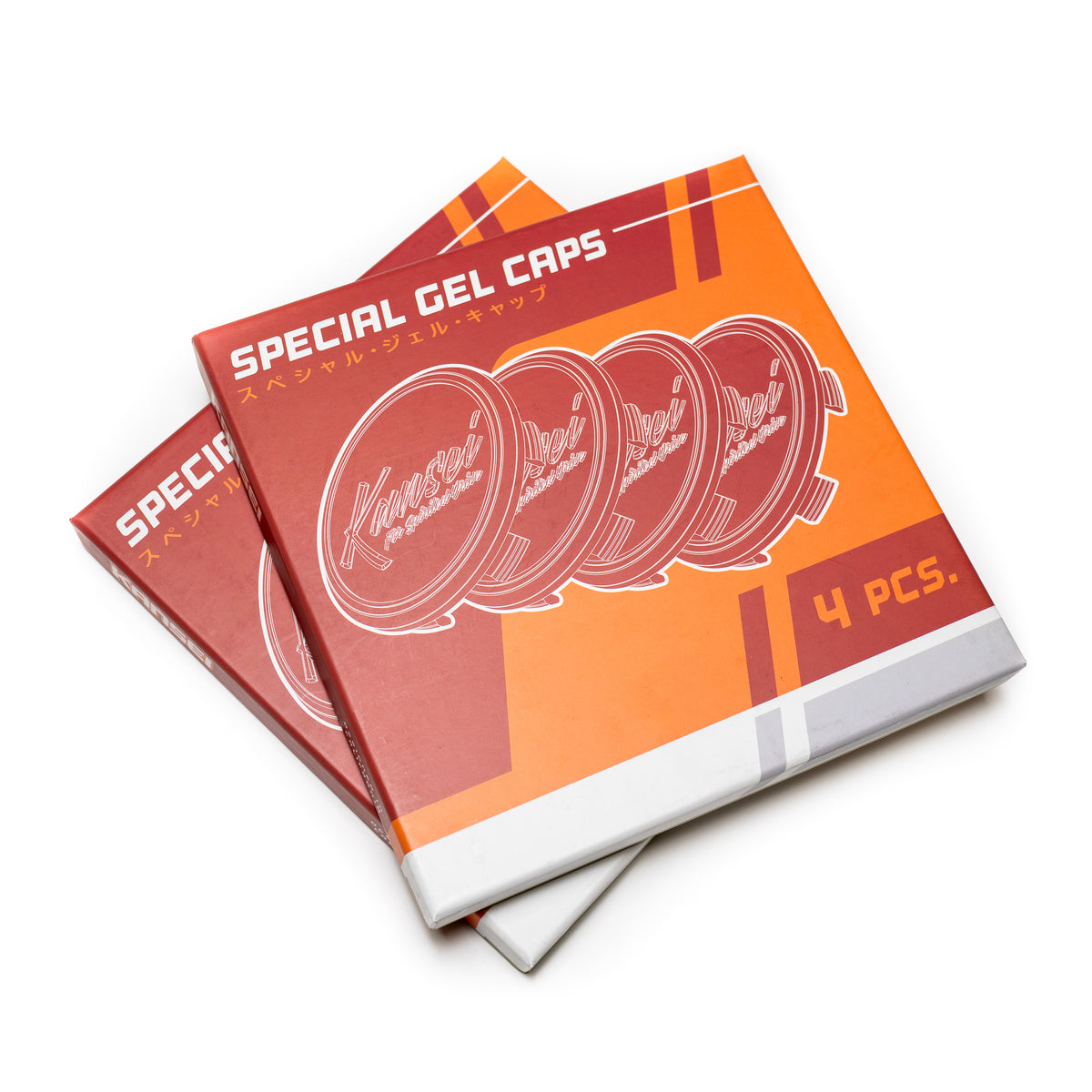 Special Edition Silver Gel Cap Boxed Set (4 pcs)