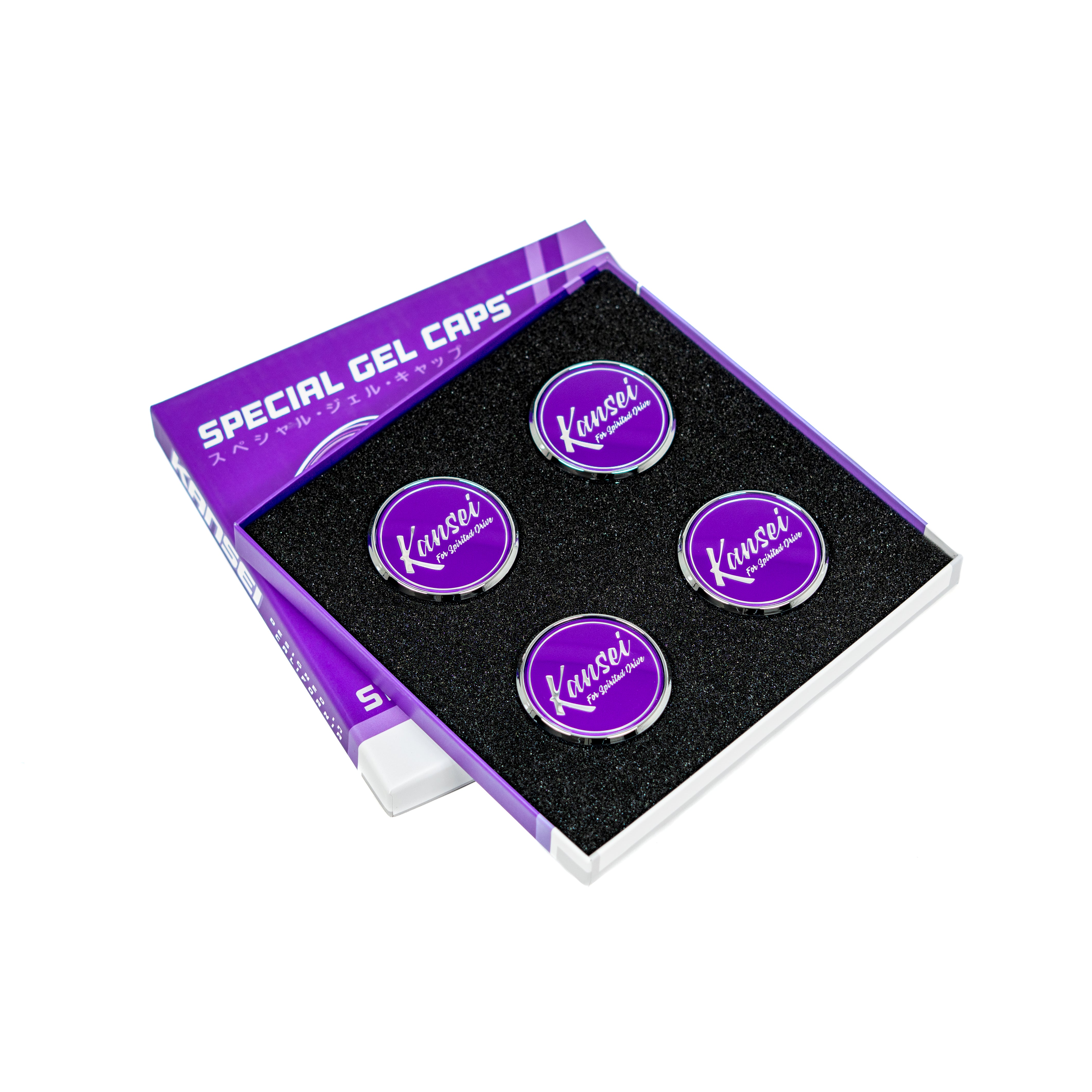 Special Edition Silver Gel Cap Boxed Set (4 pcs) – Kansei Wheels