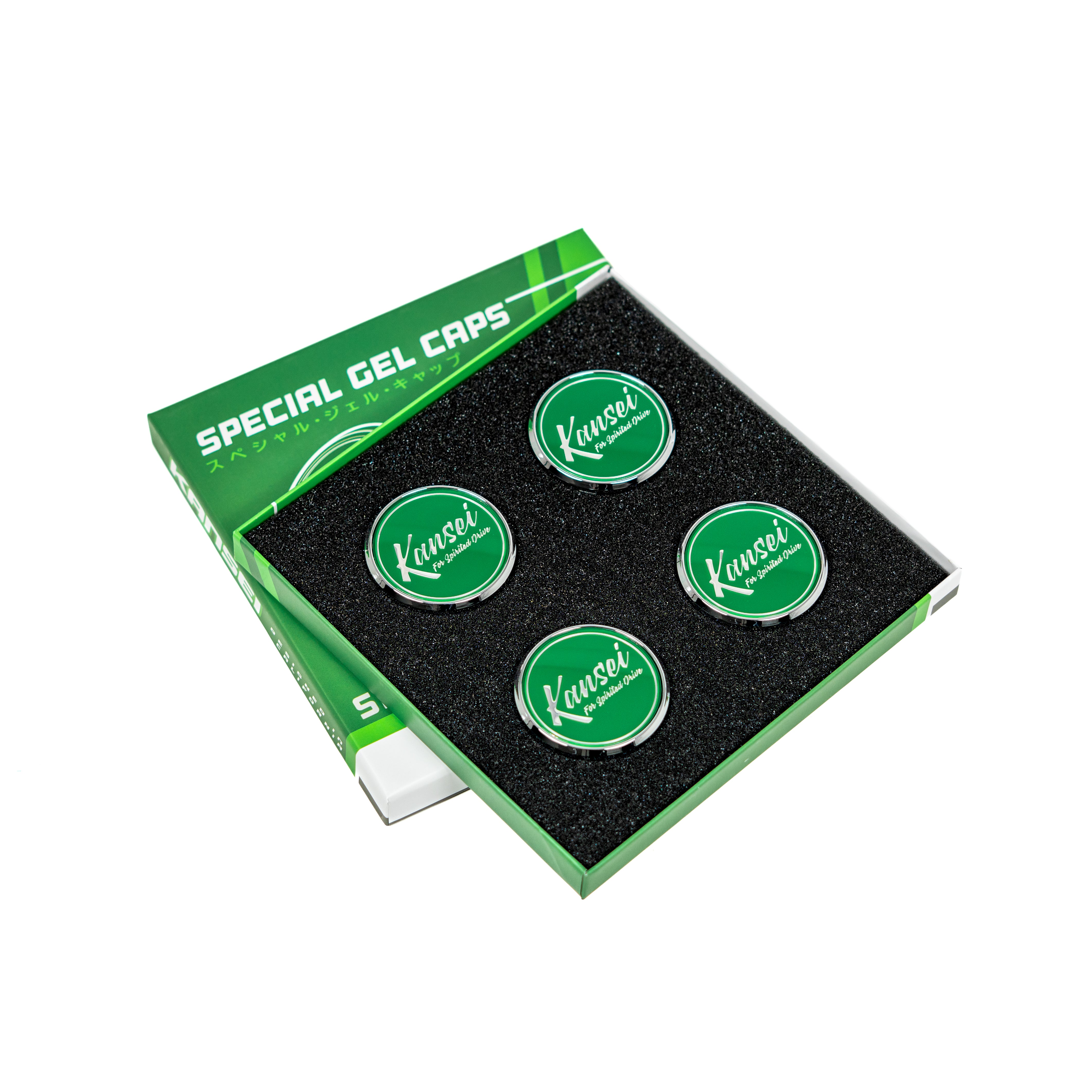 Special Edition Silver Gel Cap Boxed Set (4 pcs) – Kansei Wheels