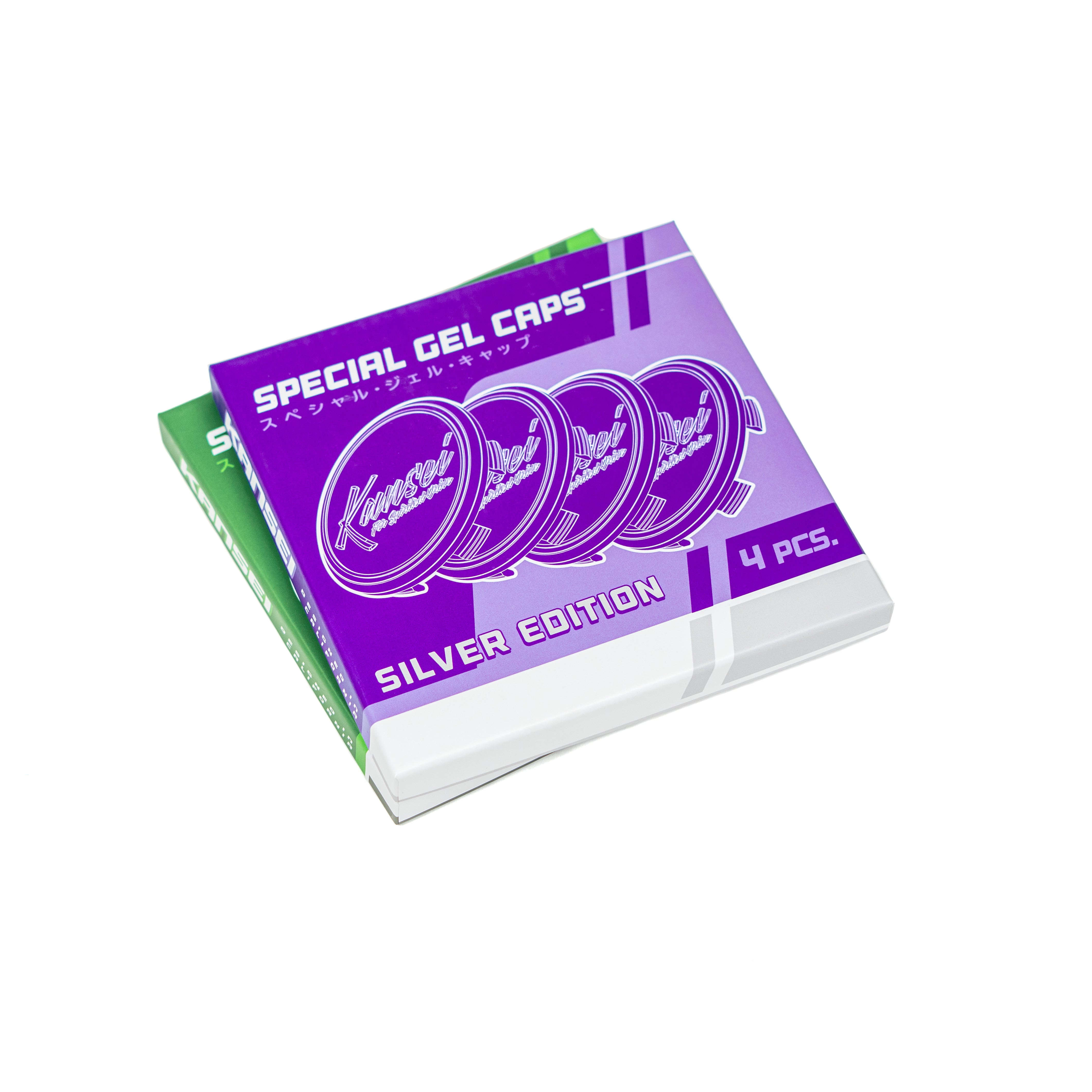 Special Edition Silver Gel Cap Boxed Set (4 pcs) – Kansei Wheels