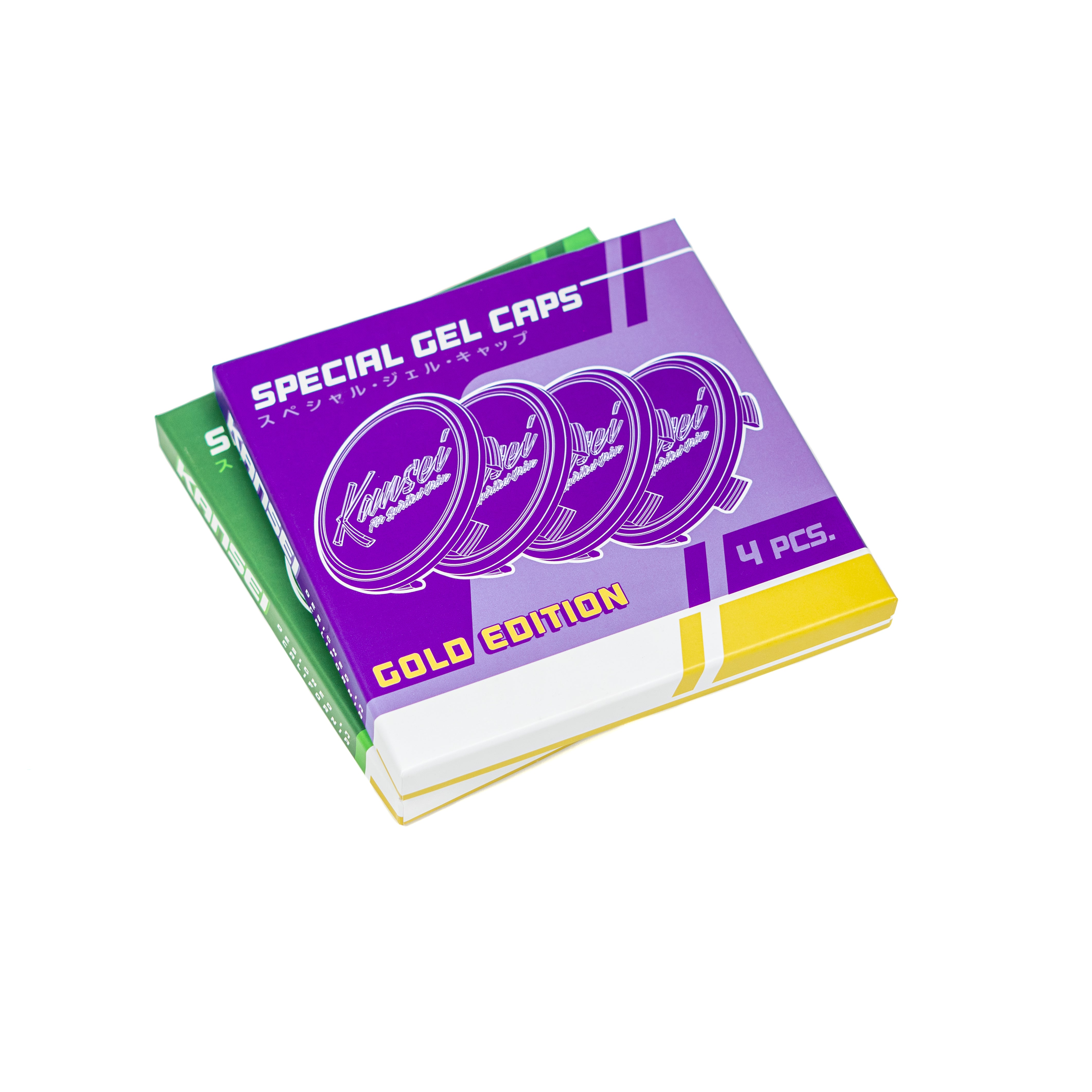 Special Edition Gold Gel Cap Boxed Set (4 pcs) – Kansei Wheels