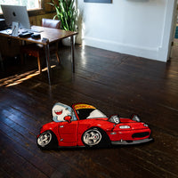 Miata Shark Rug