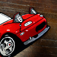 Miata Shark Rug