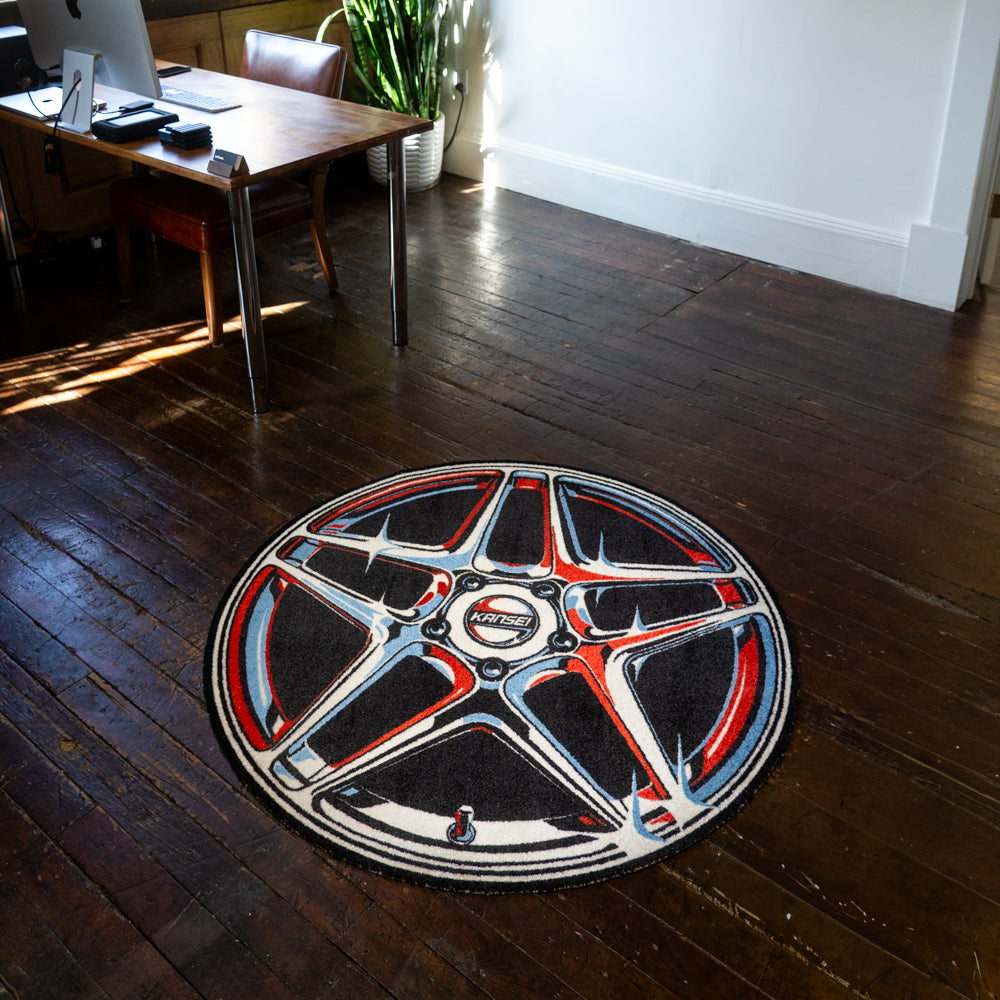 Chrome Astro Rug