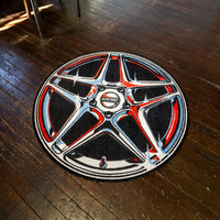 Chrome Astro Rug