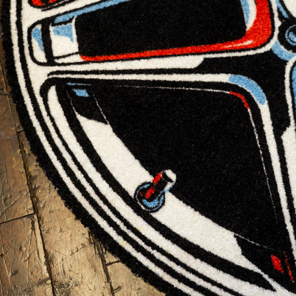 Chrome Astro Rug