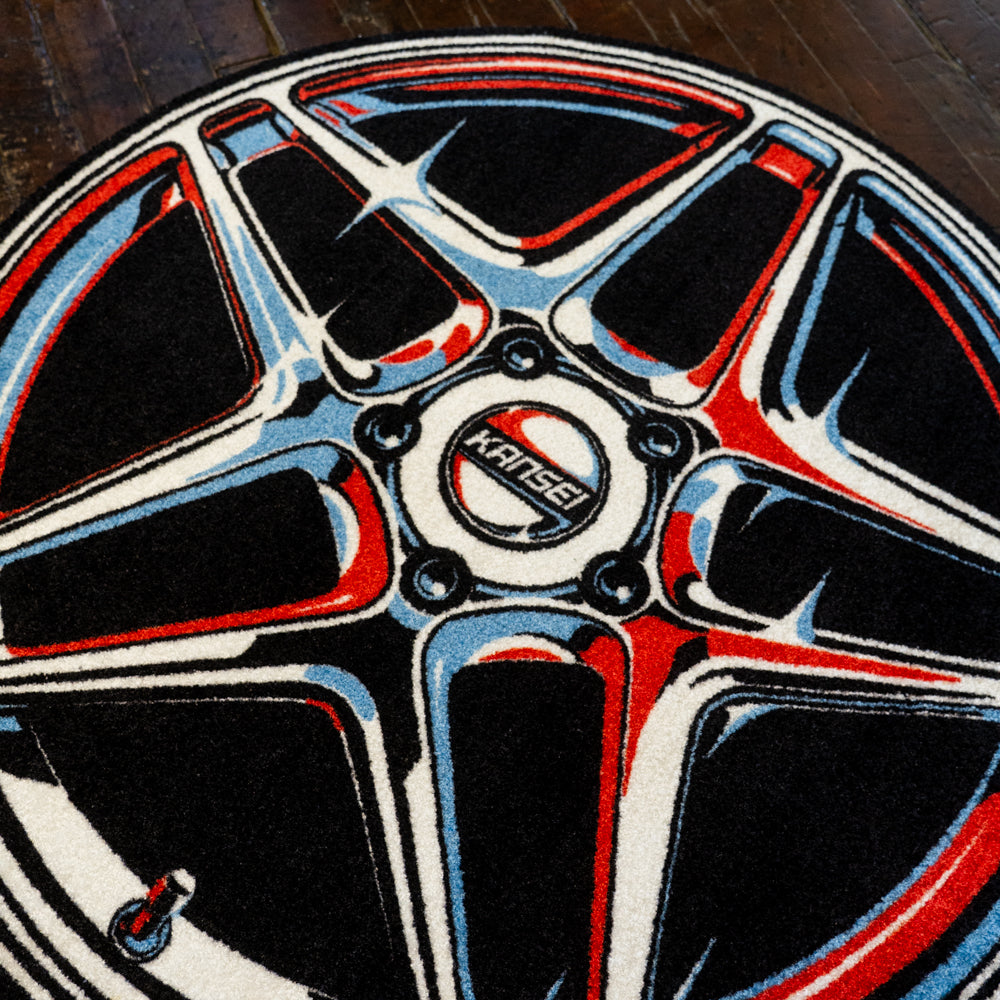 Chrome Astro Rug