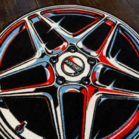 Chrome Astro Rug