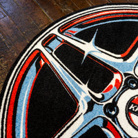Chrome Astro Rug