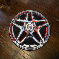 Chrome Astro Rug