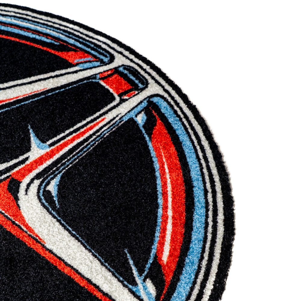 Chrome Astro Rug