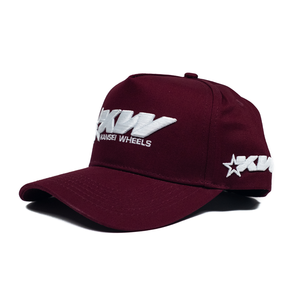 KANSEI STAR BURGUNDY HAT
