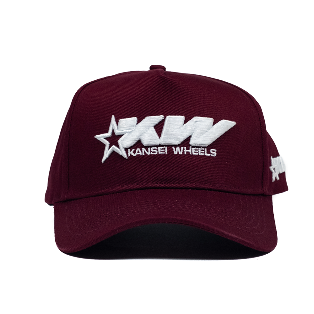 KANSEI STAR BURGUNDY HAT