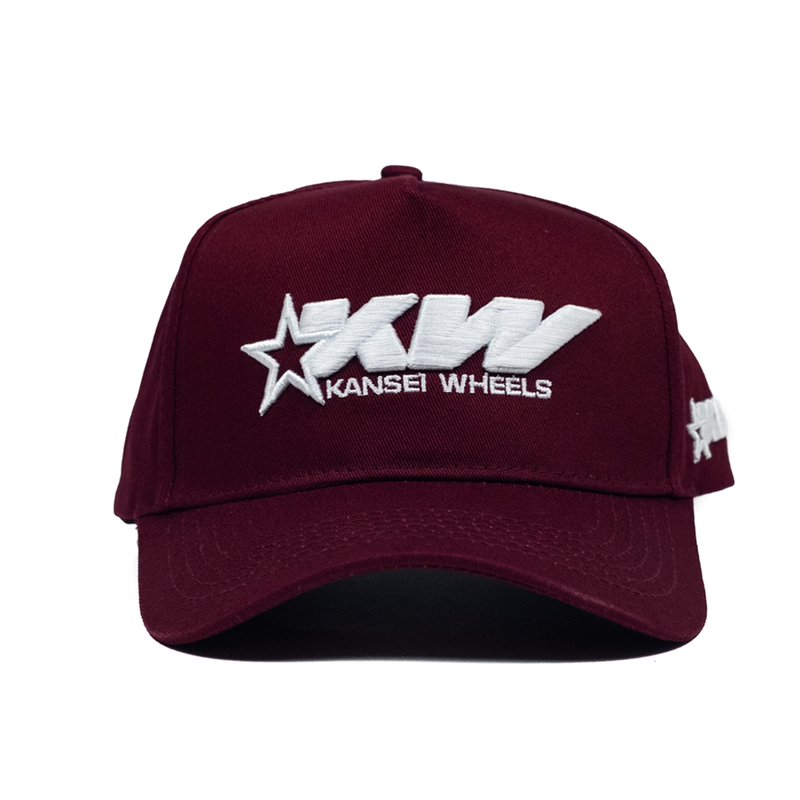 KANSEI STAR BURGUNDY HAT