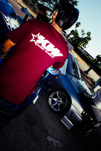 Kansei Star Tee Burgandy