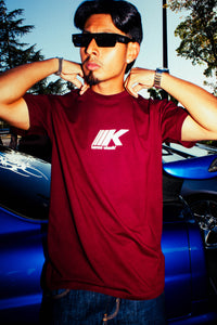 Kansei Star Tee Burgandy
