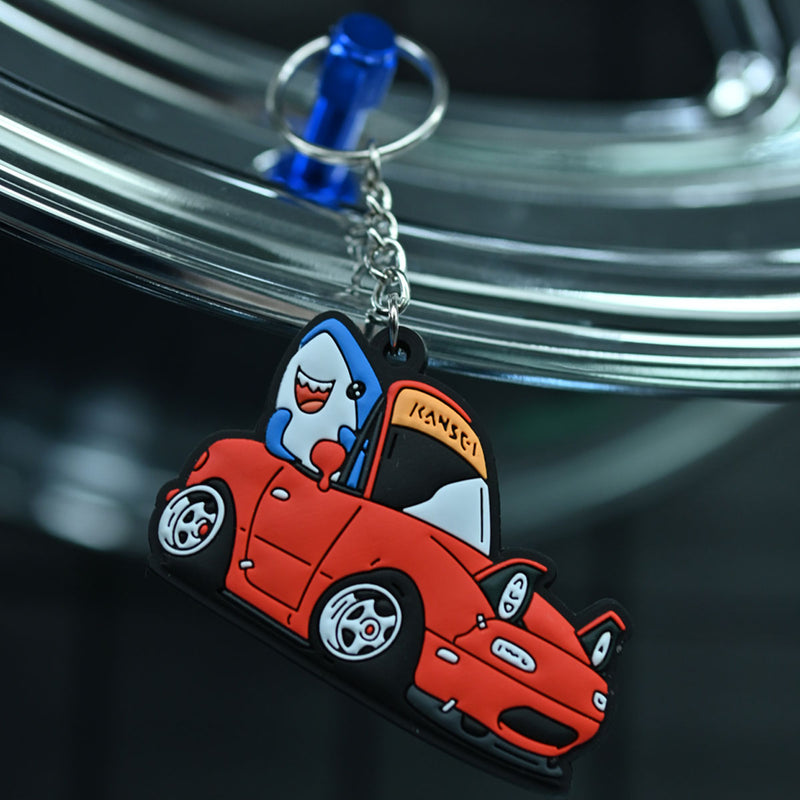 Shark Miata Keychain