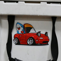 Shark Miata Sticker