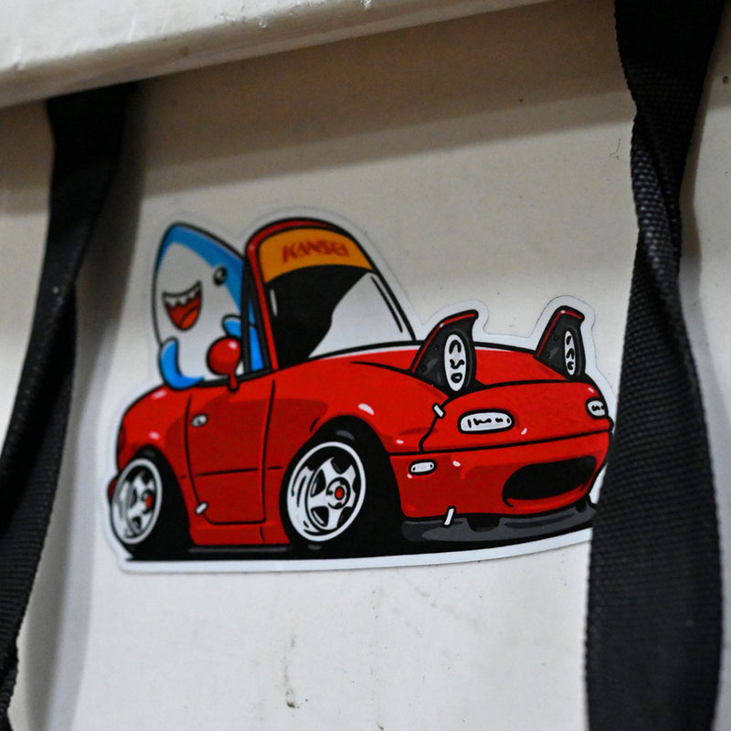 Shark Miata Sticker