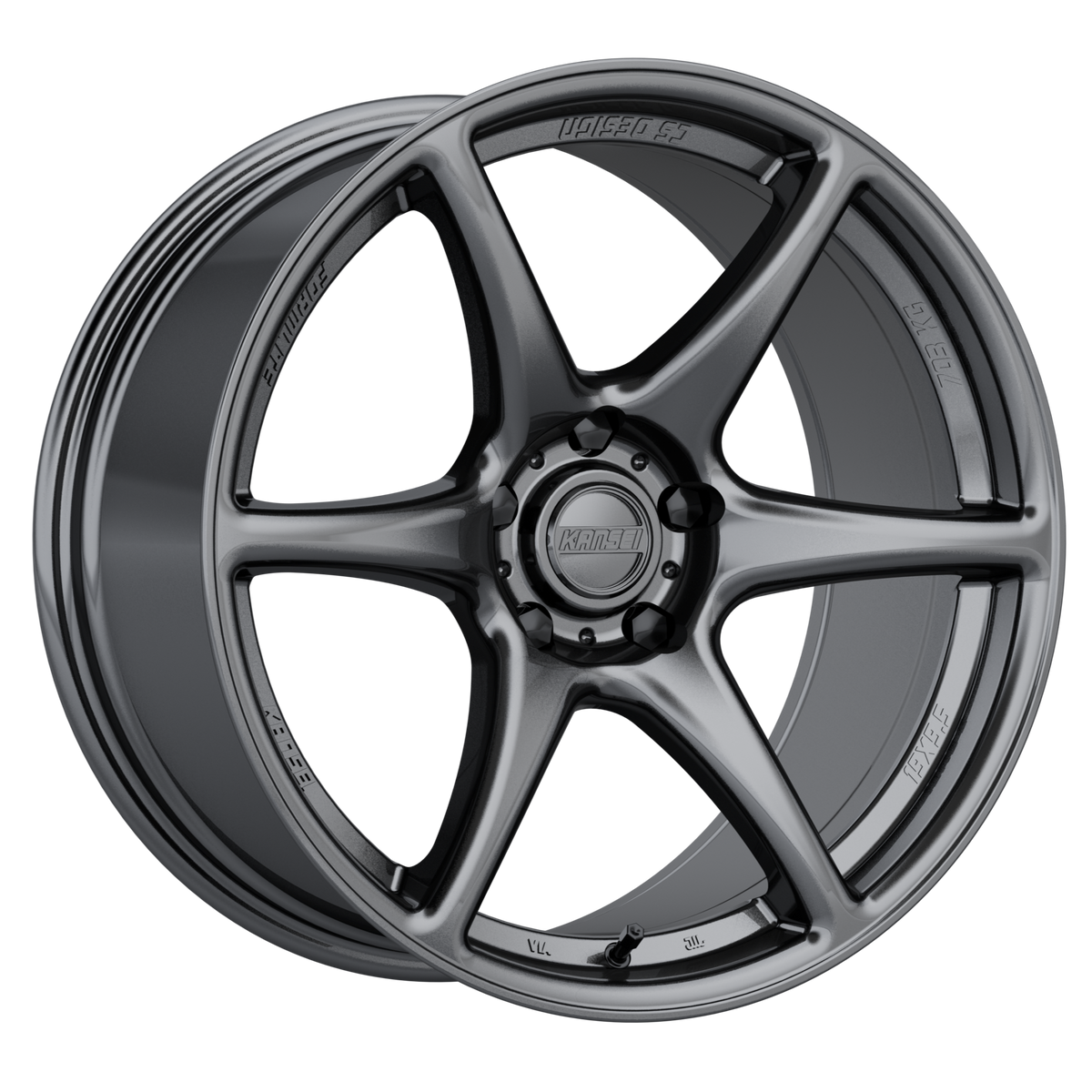 TANDEM - Gloss Gunmetal – Kansei Wheels TANDEM - Gloss Gunmetal – Kansei Wheels