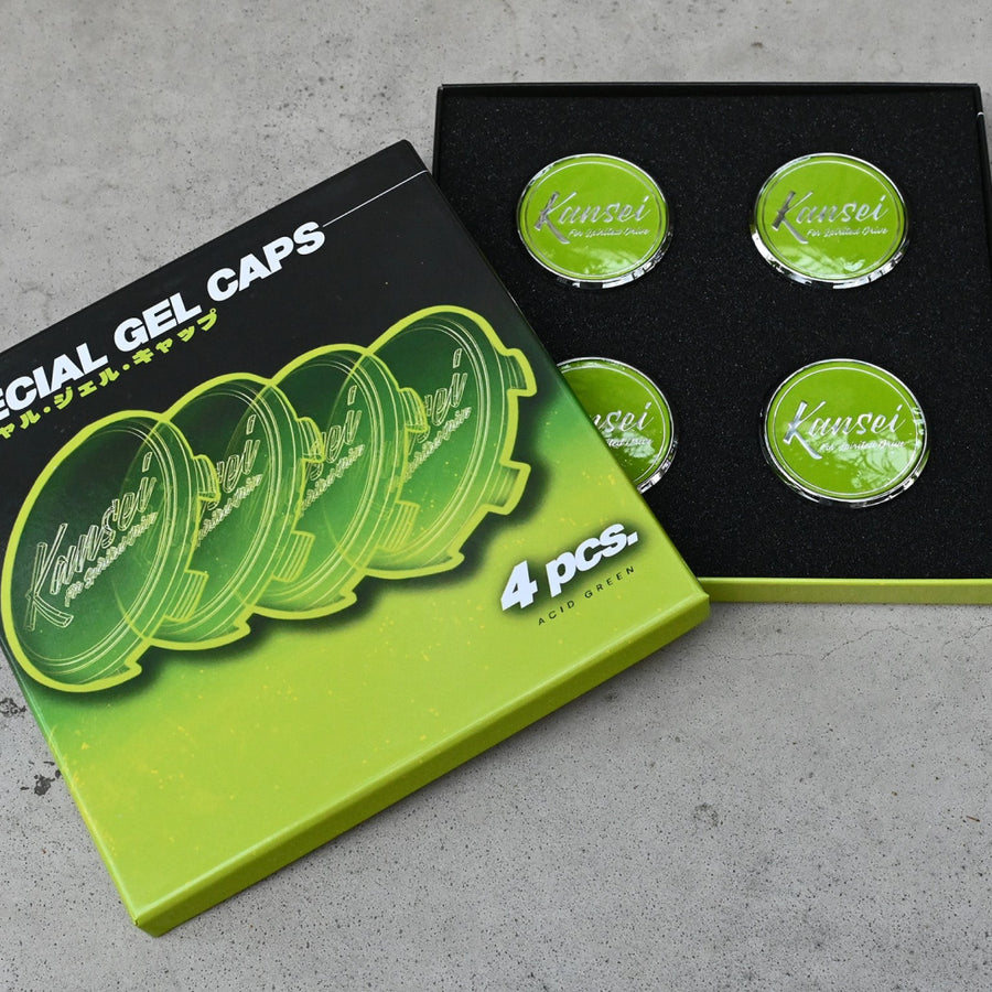 Special Edition Acid Gel Cap Boxed Set (4 pcs), Acid Green