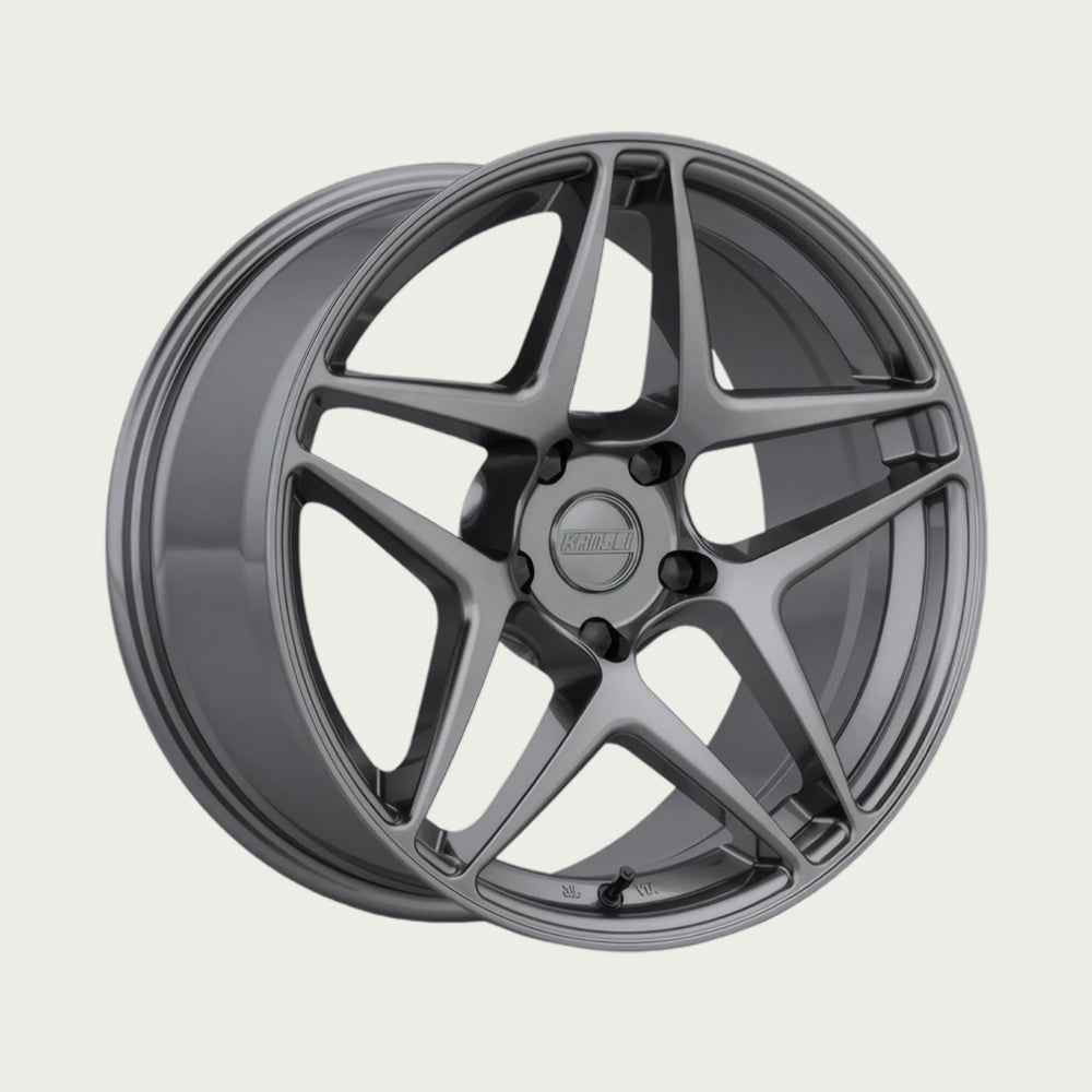 ASTRO - Gloss Gunmetal, three-quarter view