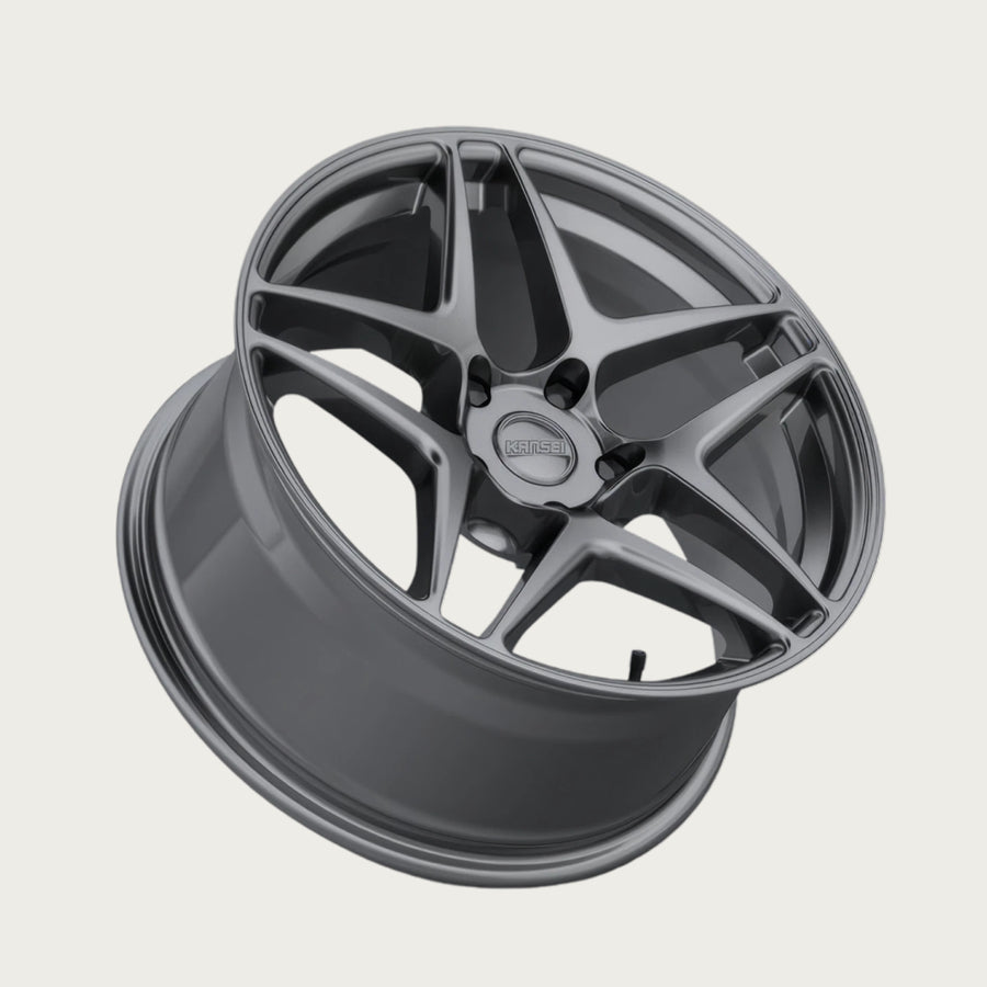 ASTRO - Gloss Gunmetal, laid flat