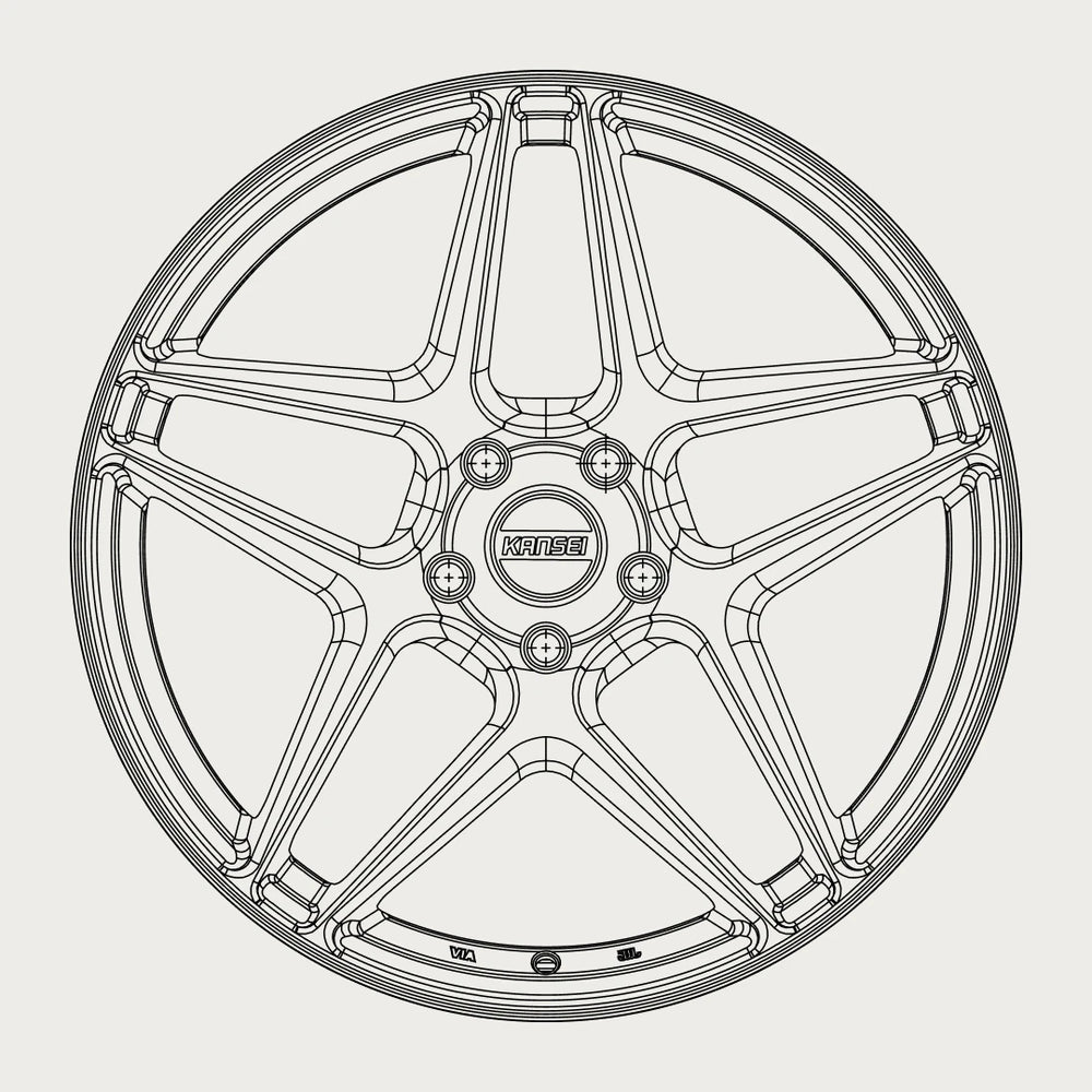 ASTRO - Gloss Gunmetal line art