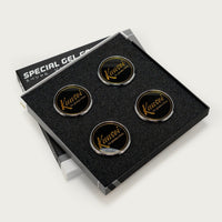Special Edition Gold Gel Cap Boxed Set (4 pcs), Black