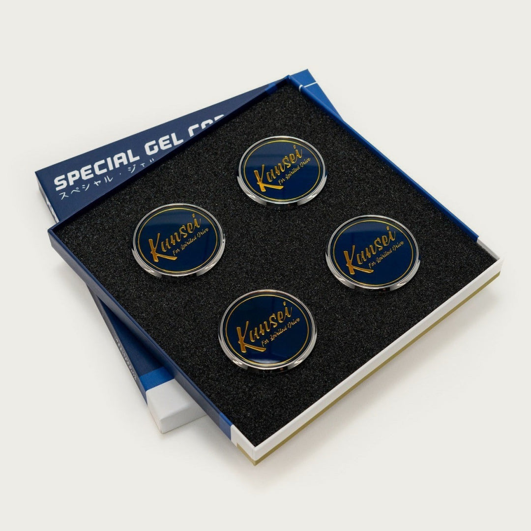 Special Edition Gold Gel Cap Boxed Set (4 pcs), Blue