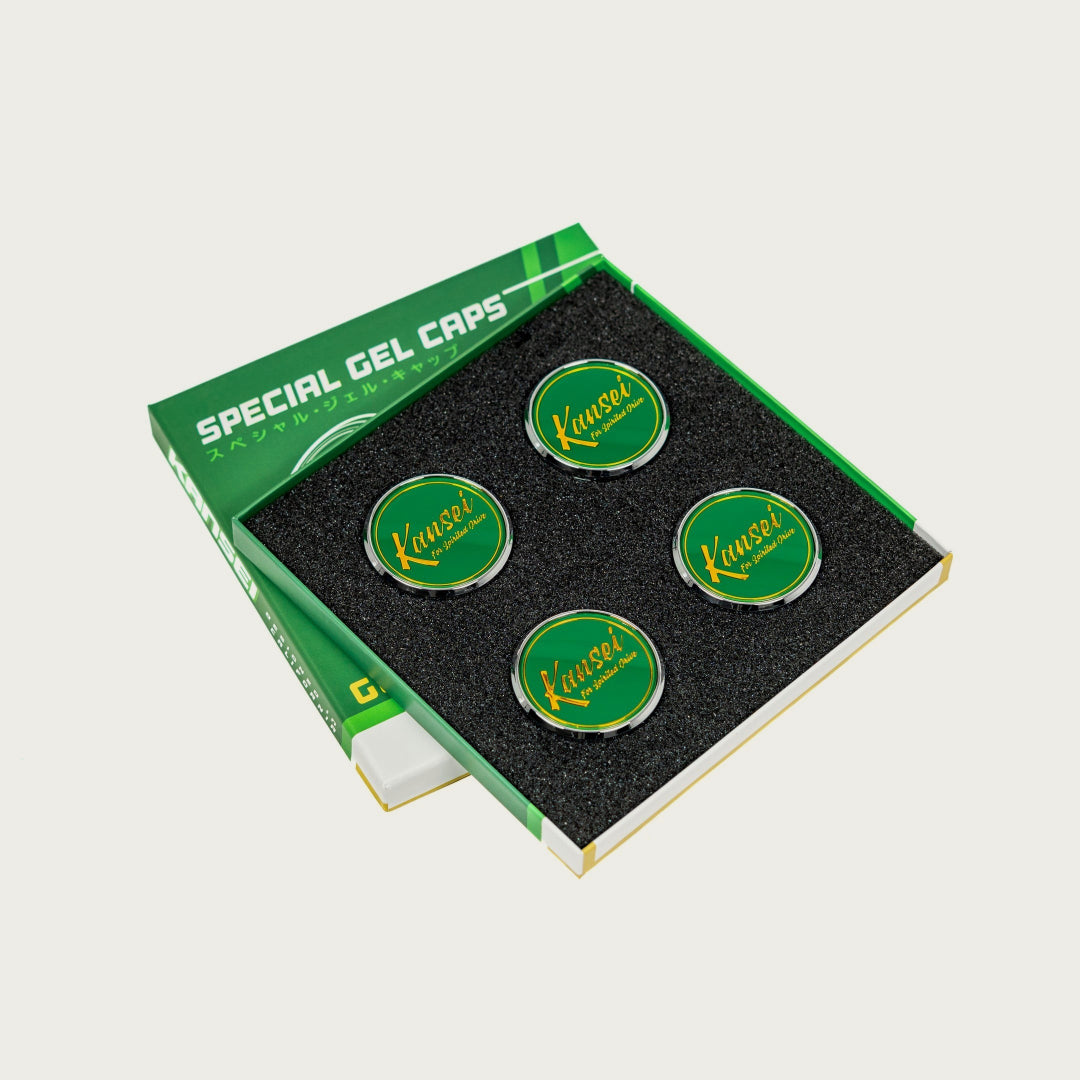 Special Edition Gold Gel Cap Boxed Set (4 pcs), Green