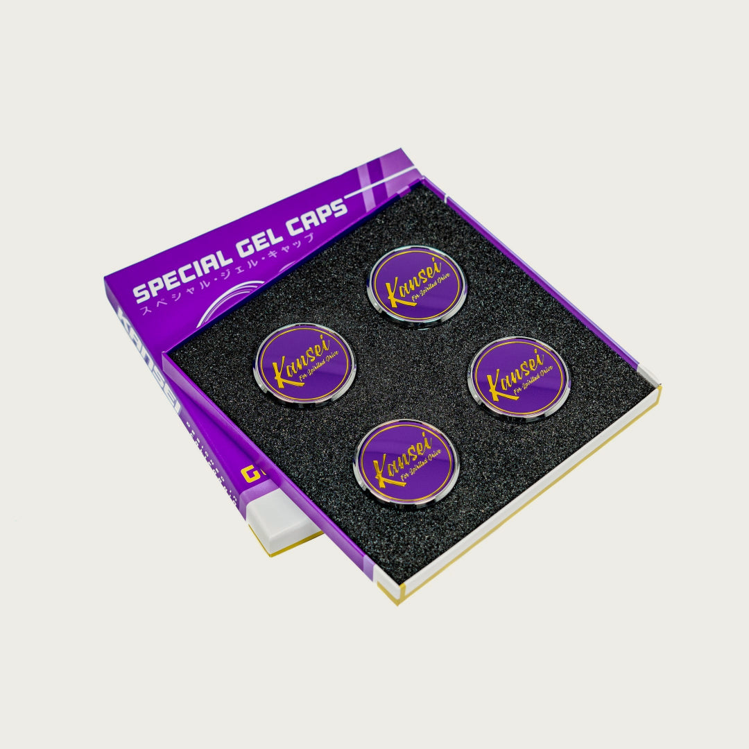 Special Edition Gold Gel Cap Boxed Set (4 pcs), Purple