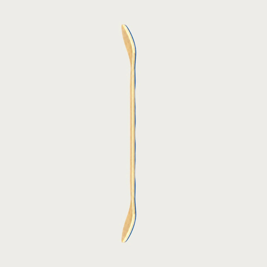 Kansei Blue/Yellow S2000 SK8 Deck, angled view