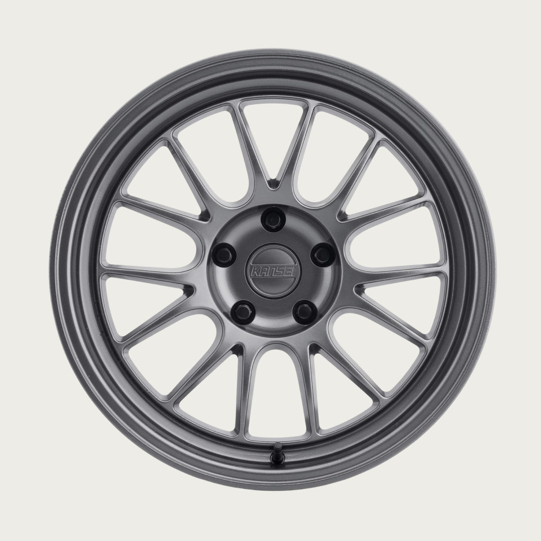 CORSA - Gloss Gunmetal, face-on view